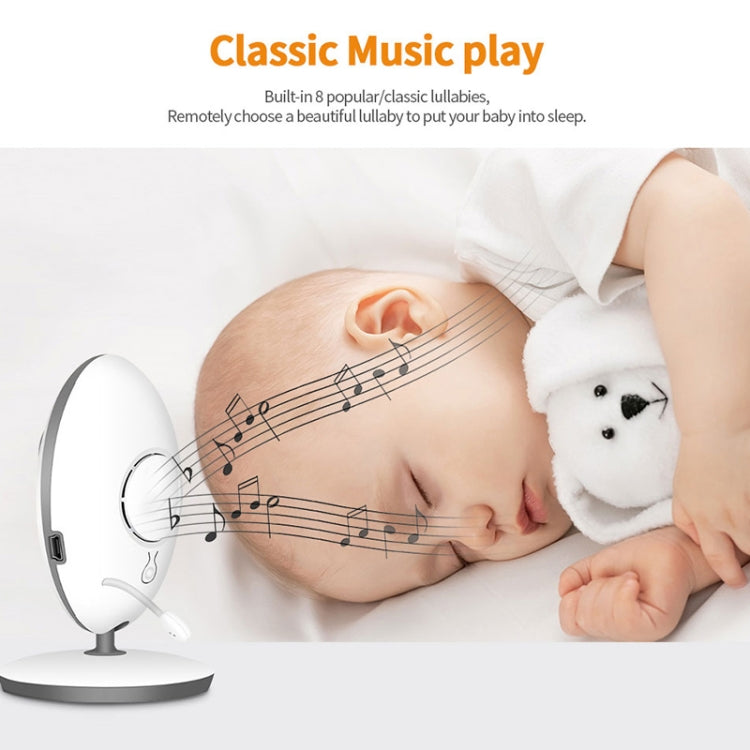 VB605 2.4 inch LCD 2.4GHz Wireless Surveillance Camera Baby Monitor, Support Two Way Talk Back, Night Vision, VB605 VB605 2.4 inch LCD 2.4GHz Wireless Surveillance Camera Baby Monitor, Support Two Way Talk Back, Night Vision, VB605